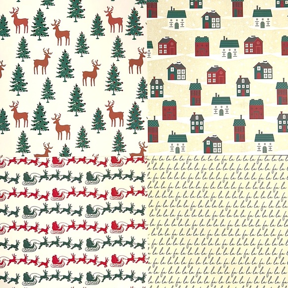 Christmas Scrapbook Paper! 12x12 Premium Card Stock! - Picture 5 of 11